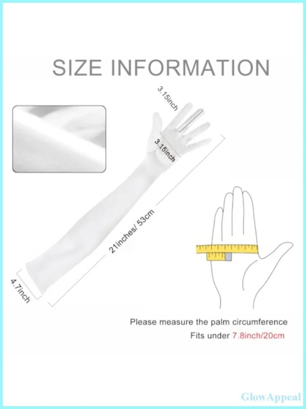 21in Opera Satin Gloves for Women Costume 1920s Elbow Length